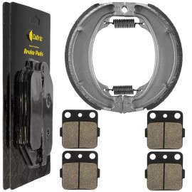 Celox for Honda TRX250EX Sportrax 250 EX 2001-2008 Front Brake Pads & Rear Brake Shoes