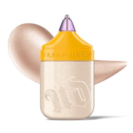 Urban Decay Face Bond Luminizer (Silver Lake - Y2K Frosted Glaze), All-Over Liquid Highlighter + Bronzer, with 3% Niacinamide, Water-Resistant, Smudge-Resistant, Transfer-Resistant - 1 fl oz