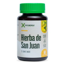 Hierba de San Juan  60 Cpsulas  Dura 30 Das  Apoya el Bienestar Emocional  Reduce el Estrs y la Ansiedad  Mejora el Estado de nimo de Forma Natural...