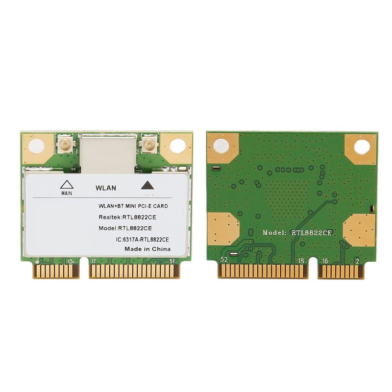 RTL8822CE Mini PCIe WiFi Card Gigabit 2.4G 5G Dual Band