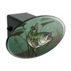 GRAPHICS & MORE Bass Fish Swimming in River Oval Tow