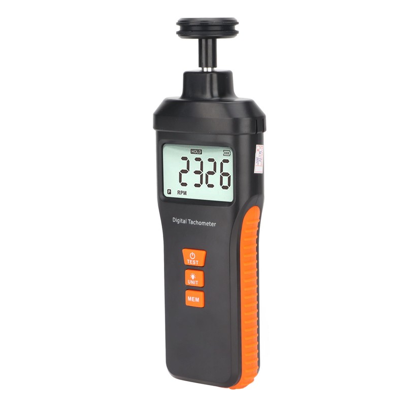 Photoelectric Tachometer High Accuracy Non Contact Multifunctional Digital Stroboscope Tachometer