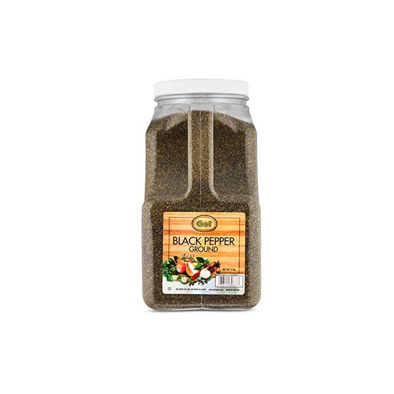Gel Spice Ground Black Pepper 5 lb