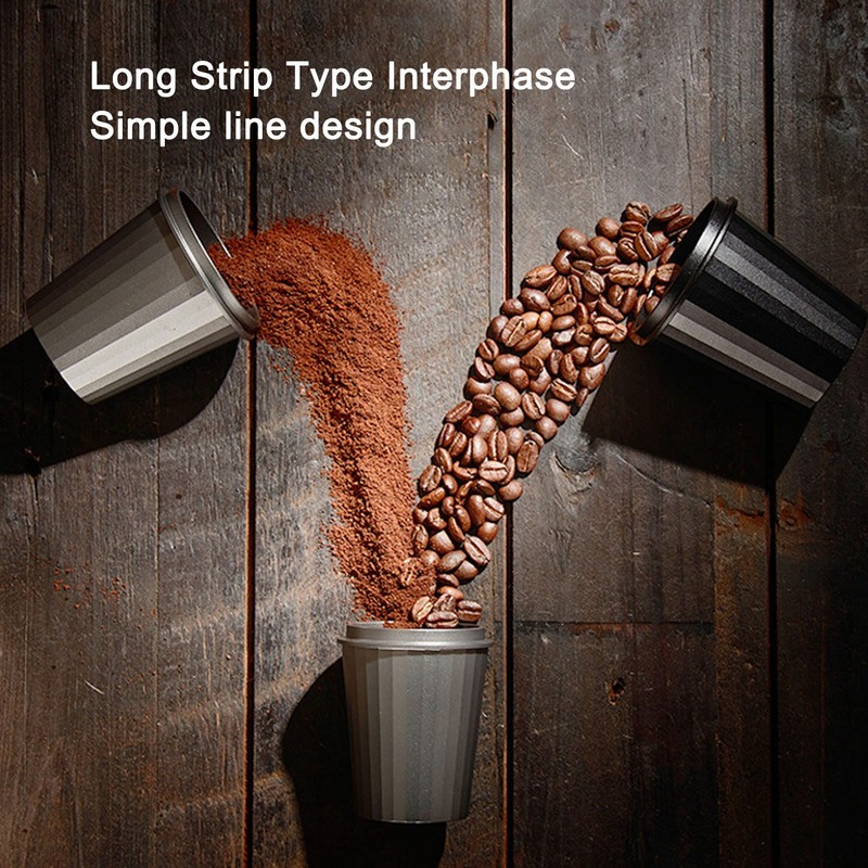 58mm Dosing Cup Prevent Stick Aluminum Alloy Multipurpose Coffee Powder