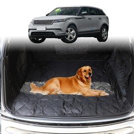 Yinanlutos Trunk Pet Cargo Liner for Dogs Compatible with Land Rover Range Rover Evoque 2011-2024 Non-Slip Waterproof Pet Cover Dogs Seat Mat Car Trunk Protector Accessories