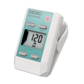 SEIKO DM51G Digital Metronome, Clip Type, Mint Green