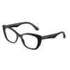 Dolce & Gabbana Eyeglasses DG 3360 3246 Black/Transparent Grey
