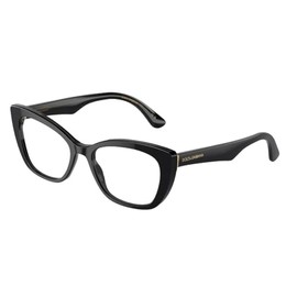 Dolce & Gabbana Eyeglasses DG 3360 3246 Black/Transparent Grey