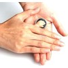 Jizlan 1Pc Little Hand Coin Disappeared Trick Tools Close-Up Magic