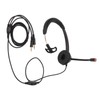 3.5mm Monaural Headset 3 Section Dual 3.5mm Plug PC Business
