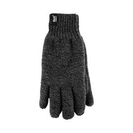HEAT HOLDERS Mens Heatweaver 2.3 tog Warm Thermal Gloves (Medium/Large, Charcoal Grey)