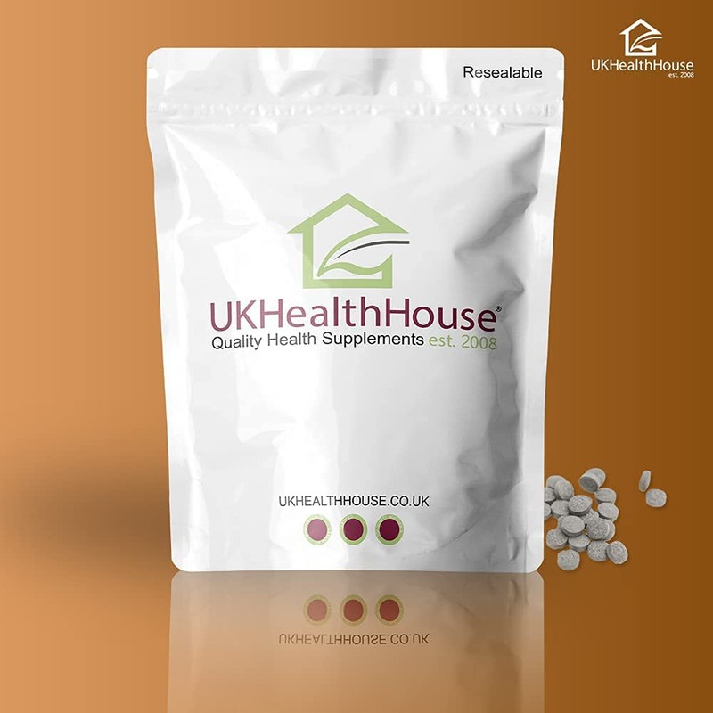 UKHealthHouse Copper Bisglycinate 1mg - 240 Tablets 1,000mcg Mineral Supplement