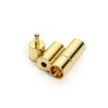 Linsoir beads Strong Cylinder Bayonet Push Clasps Brass Cord Ends