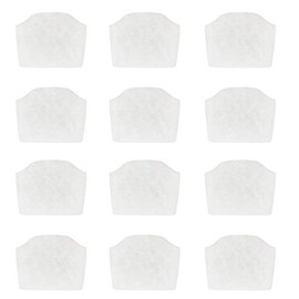 LTWHOME Replacement White Filter Pads Set for Oase BioPlus 50, 100 and 200 Internal Filter (Pack of 12)