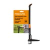 Fiskars Stand-Up Weed Puller Tool, 4 Serrated Stainless Steel Claws