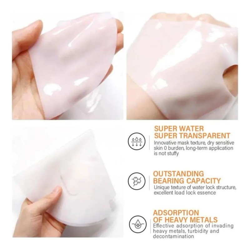 Mascarilla Gel Colágeno Pink Salmon Dna Pdrn