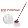 6 Pack Mop Replacement Heads Compatible with Spin Mop, Microfiber
