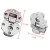 2 Pcs 90 Degree Adjustable Back Flap Hinge 90 Degree