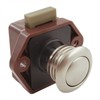RV & Caravan Furniture Push Button Door Lock 20mm