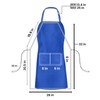 Utopia Kitchen 10 Pack Bib Apron, Unisex Adjustable Aprons with