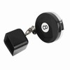 ANKROYU Retractable Billiard Pool Cue Chalk Holder Protective Cover Accessory