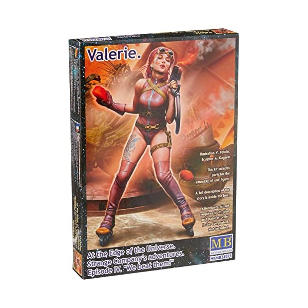 Masterbox MAS24071 1:24-Valerie. at The Edge of The Universe, Unpainted