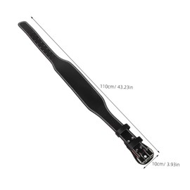 Beavorty Weightlifting Support Belt for Men Women Gym Support Belt for Indoor Fitness Long Ergonomic Design for Waist Protection Enhanced Workout Performance