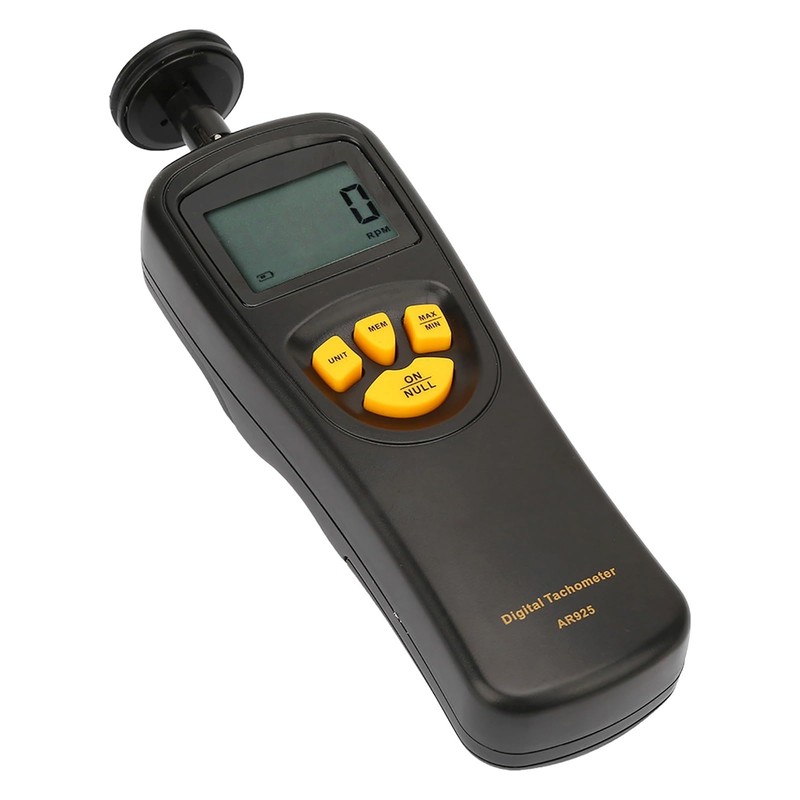 Digital Tachometer Motor Tachometer RPM Meter Tach Speedometer 0.5~19999RPM AR925