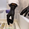 Aurelia - Absolute 100-100 Nitrile Single Use Gloves Black Powder