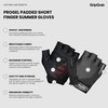 GripGrab ProGel 4mm DoctorGel Padded Short Finger Summer Cycling Gloves