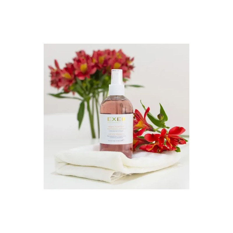 Loción Herbácea con Hamamelis Exel tonico skincare skin care agua