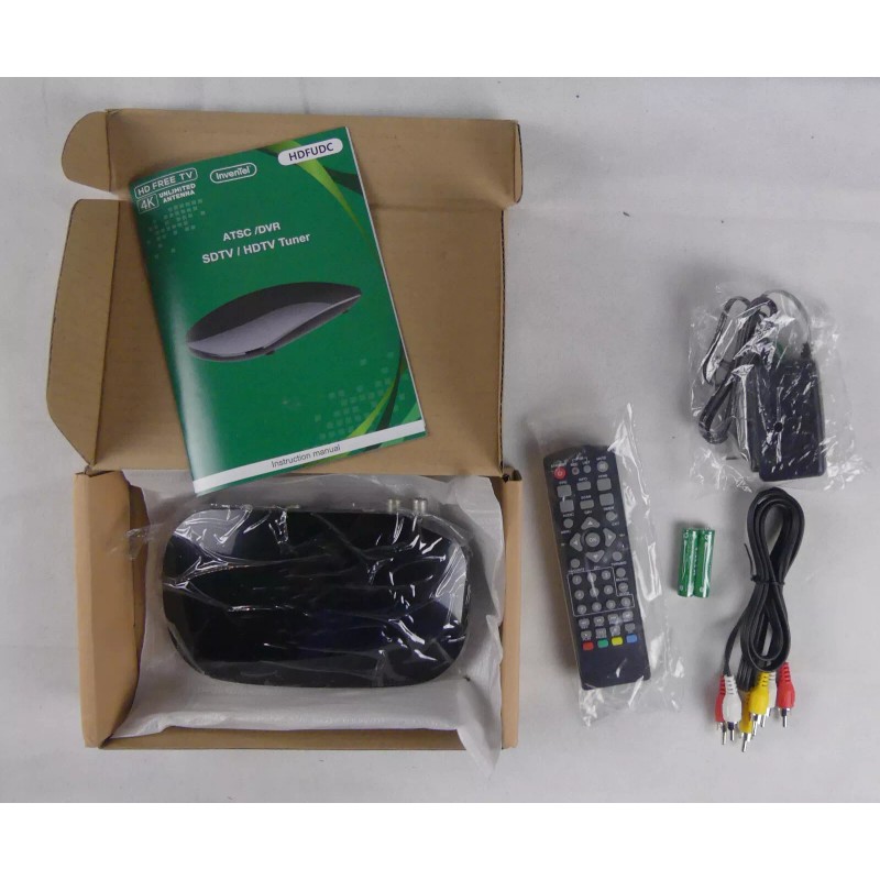 InvenTel 4K HDTV ATSC DVR Set Top Box 64 GB