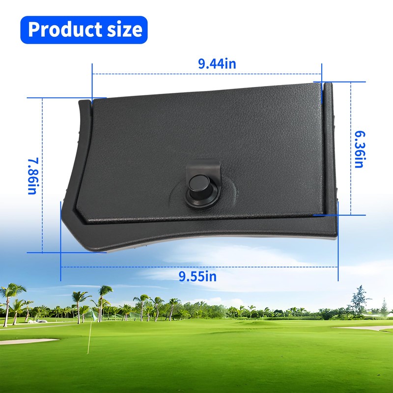 Golf Cart Glove Box Door Set Kit Compatible with Kandi