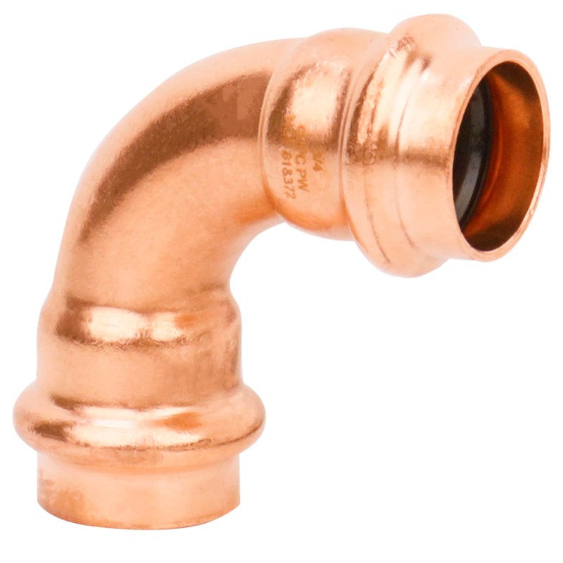 WHK 10 Pack 3/4" Propress x 3/4" Pro press Copper