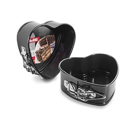 IBILI Heart springform Mould Moka 11x5 cm, rolled steel plate Black, 11 x 11 x 5 cm