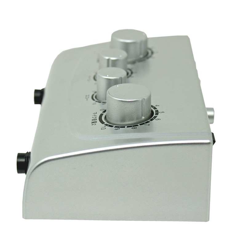 WINTECH CKM-1 Compact Karaoke Mixer, Karaoke Mixing, Echo, Tone Duet