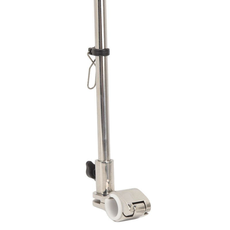 Marine Grade Rail Mount Flag Pole 560mm Stainless Steel Flag