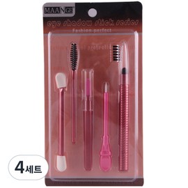 Living Joy JOYBEAUTY Makeup Tool Set J-227, Pink, 4 Sets / 리빙조이 JOYBEAUTY 메이크업 툴 세트 J-227, 핑크, 4세트