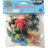U.S. Toy Assorted Color and Design Mini Dragon Action Figures