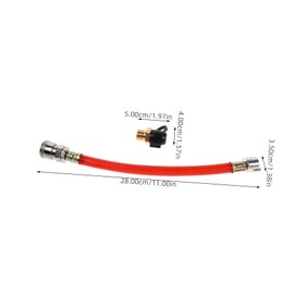 CHILDWEET Air Compressor Accessory Kit Extensible Nozzle for Air Blower Duster Tool