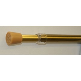 The_Curtain_Shop Van Wyck Tension Rod 7/16" 18-28 Brass 1630-3