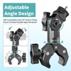 Starlink Mini Mount 2025/2026, Aluminum Starlink Mini Pipe Adapter and