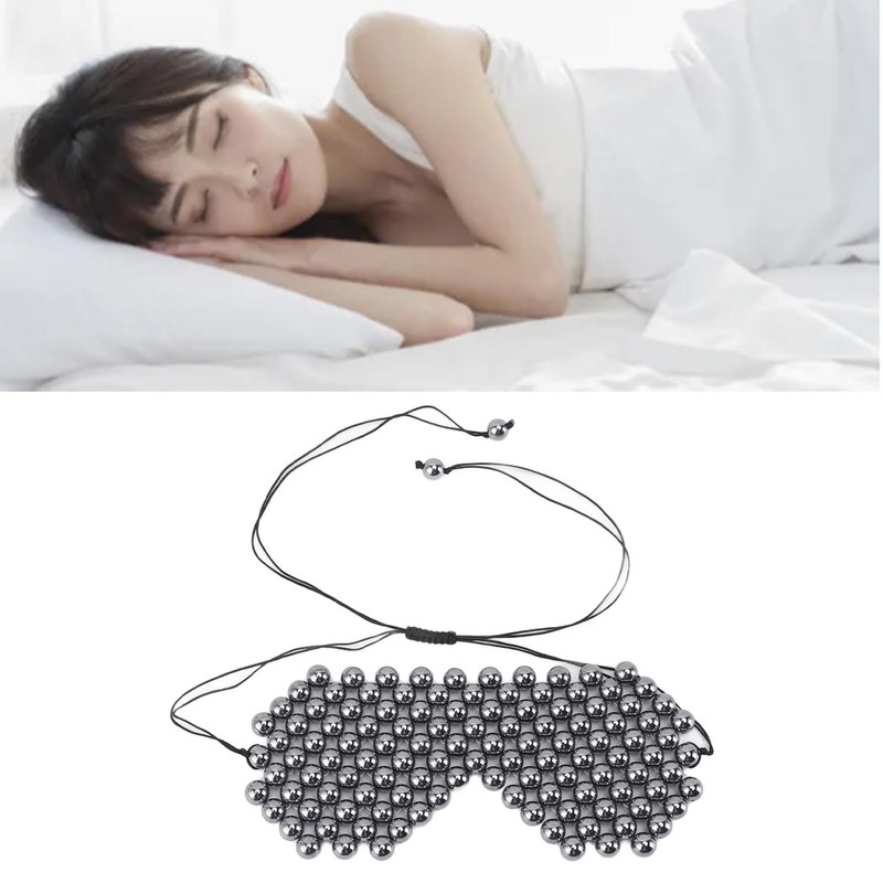 Terahertz Stone Eye Cover Relieve Fatigue Relaxing Comfortable Energy Stone