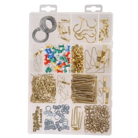 Hillman 591537 Large Picture Hanger Assortment Kit, 470-Pack