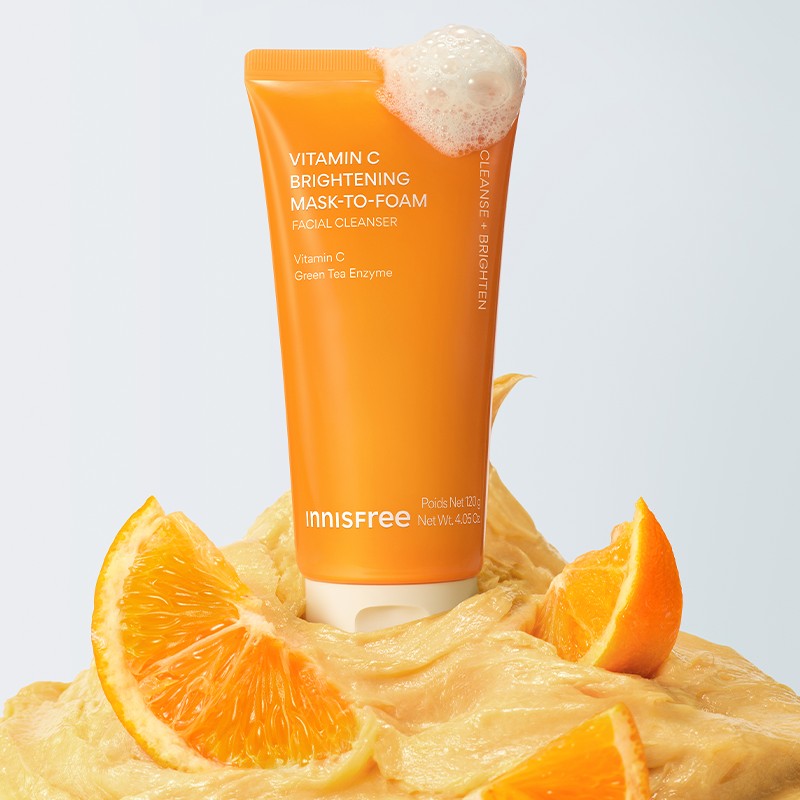 Innisfree [이니스프리]비타C 브라이트닝 팩투폼 [Innisfree] Vita C Brightening Pack-to-Foam