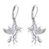 VENACOLY Horse Earrings for Women 925 Sterling Silver Horse Drop