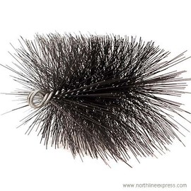 Woodeze 11" x 15" Heavy-Duty Rectangle (Wire) Chimney Brush 3/8" NPT