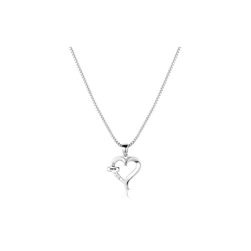 Montana Silversmiths With Love Heart Necklace