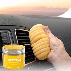 TICARVE Gel de limpieza de coche para detalles de coche, masilla de limpieza de coche, herramientas de detalle automático, limpiador de interior de...