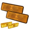 Discover winds LED Reflector Bike Custom Double Luminous Square Brake